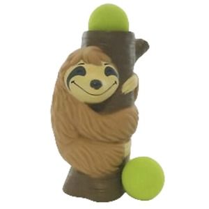Hog Wild Sloth Squeezeable Soft Popper Foam Ball Shooter with 4 Soft Foam Balls